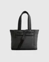 Quince Women's Water Repellent Puff Expandable Tote In Black