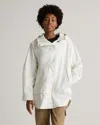Quince Women's Weatherproof Oversized Rain Jacket In Frost