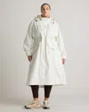 Quince Women's Weatherproof Rain Trench Coat In Frost