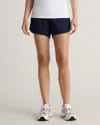 Quince Women's Weightless High-rise Running Short In Deep Navy