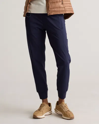 Quince Women's Whistler Mid-rise Thermal Jogger In Deep Navy