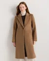 Quince Women's Wool Cashmere Classic Single-breasted Coat In Brown