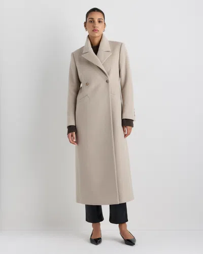 Quince Women's Wool Cashmere Tailored Coat