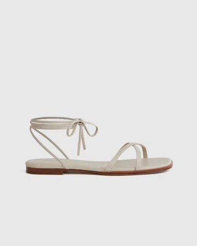 Quince Women's Wrap Sandal In Almond