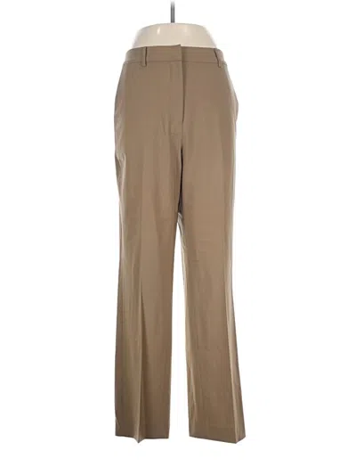 Pre-owned Quince Wool Pants In Brown