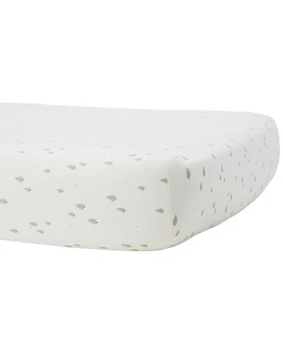 Quincy Mae Kids' Bamboo Crib Sheet In Red