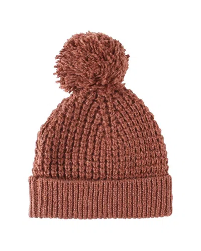 Quincy Mae Kids' Beanie In Brown