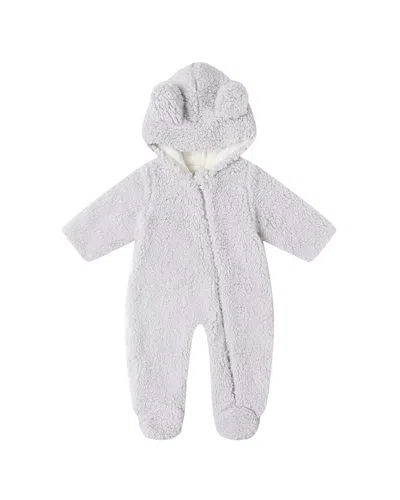 Quincy Mae Bear Jumpsuit In Blue