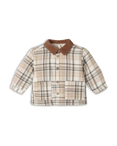 Quincy Mae Boys' Ford Jacket Plaid Jacket - Baby In Brown