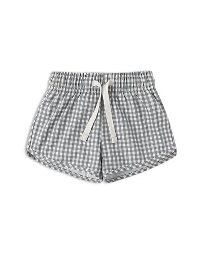 Quincy Mae Boys' Gingham Swim Shorts - Baby In Multi