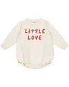 Quincy Mae Bubble Romper In White