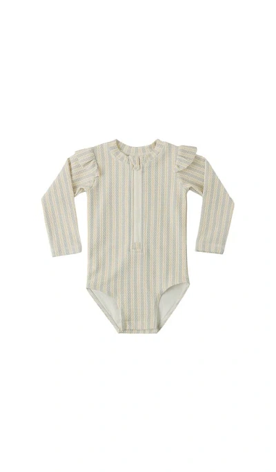 Quincy Mae Byron Rashguard One Piece Swimsuit