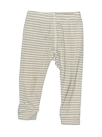 Pre-owned Quincy Mae Kids' Casual Pants In Ivory