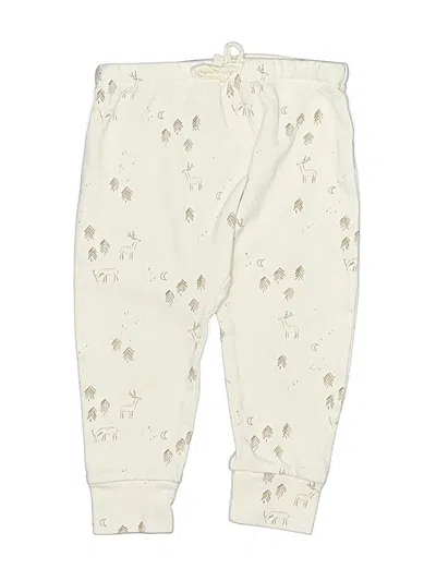 Pre-owned Quincy Mae Kids' Casual Pants In White