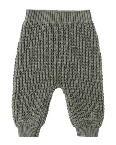 Quincy Mae Kids' Chunky Knit Pant In Green