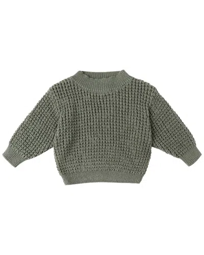 Quincy Mae Kids' Chunky Knit Sweater In Green