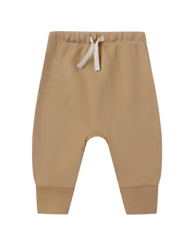 Quincy Mae Drawstring Pant In Brown