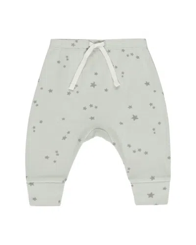 Quincy Mae Babies'  Drawstring Pant In Gray