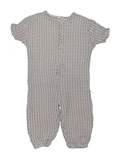 Pre-owned Quincy Mae Kids' Dress In Gray