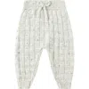 Quincy Mae Gable Knit Pants In White