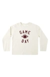 Quincy Mae Game Day Graphic T-shirt In White