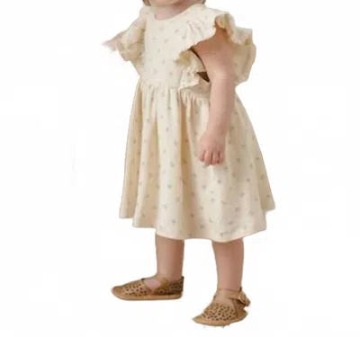 Quincy Mae Kids' Girls Daisy Ditsy Dress In Mauve In White