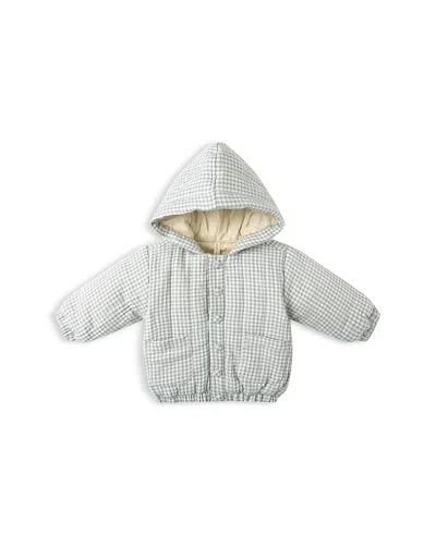 Quincy Mae Kids' Girls' Hooded Woven Jacket - Baby In Gray