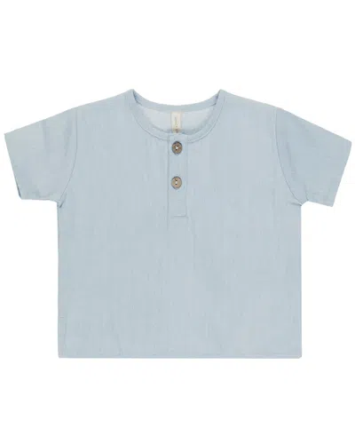 Quincy Mae Kids' Henry Top In Blue