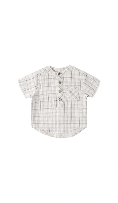 Quincy Mae Jaxson Shirt In White