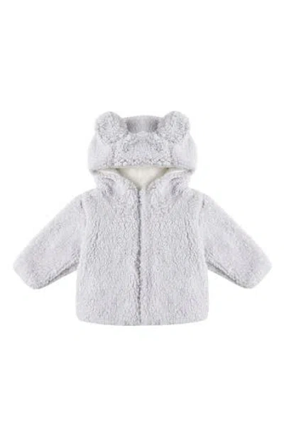 Quincy Mae Babies'  Kids' Bear Fleece Jacket In Gray