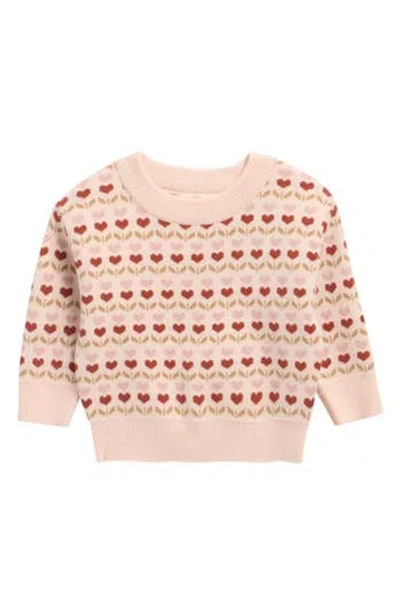 Quincy Mae Babies'  Kids' Shiloh Sweater In Brown