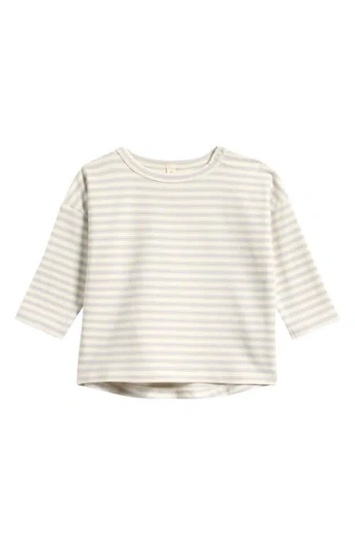 Quincy Mae Babies'  Kids' Striped Long Sleeve T-shirt In Neutral