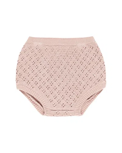 Quincy Mae Kids' Knit Bloomer In Neutral
