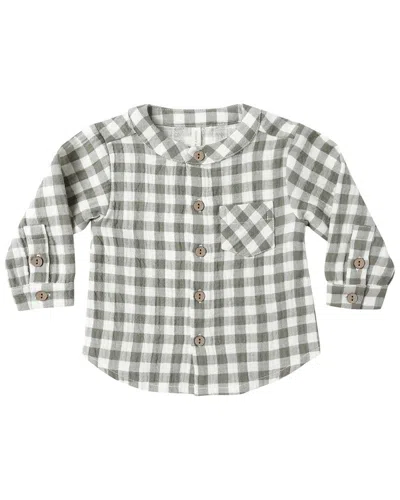 Quincy Mae Milo Shirt In Green