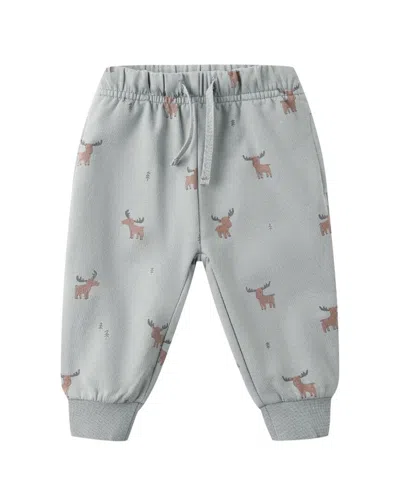 Quincy Mae Kids' Relaxed Sweatpant In Gray