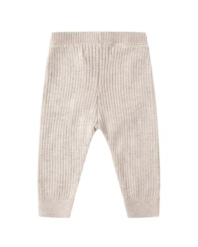 Quincy Mae Kids' Rib Knit Legging In Neutral