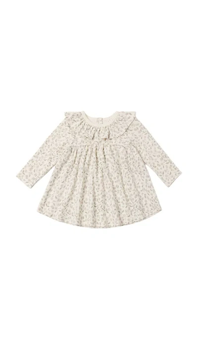 Quincy Mae Ruffle 원피스 In Ivory