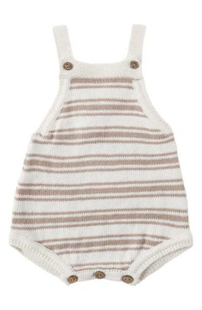 Quincy Mae Babies'  Tatum Knit Romper In White