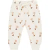 QUINCY MAE QUINCY MAE TULIP PRINT COTTON JOGGERS