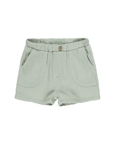Quincy Mae Kids' Utility Short In Green