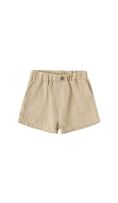 Quincy Mae Utility Short In Orange