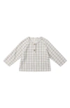 Quincy Mae Zion Plaid Shirt In Multi