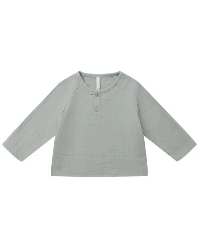 Quincy Mae Kids' Zion Shirt In Gray