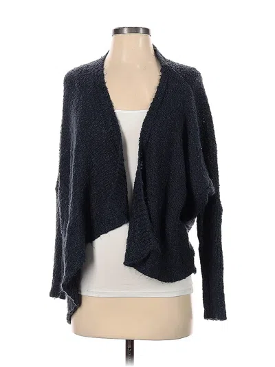 Pre-owned Quinn Cardigan Sweater In Blue