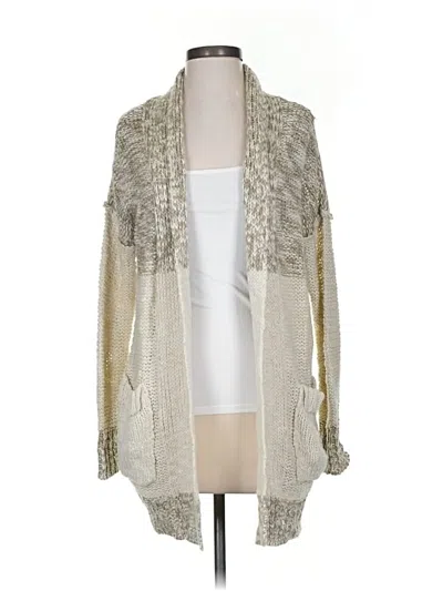 Pre-owned Quinn Cardigan Sweater In Brown