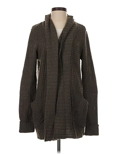 Pre-owned Quinn Cardigan Sweater In Brown