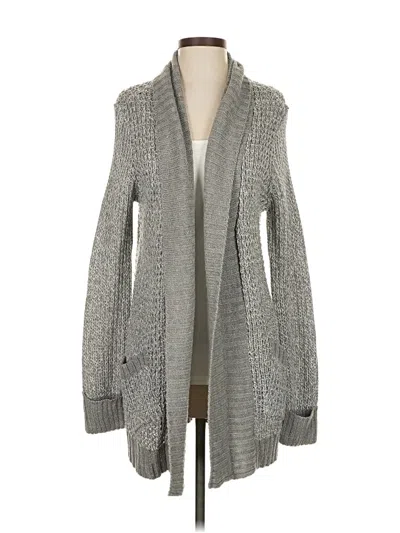 Pre-owned Quinn Cardigan Sweater In Gray