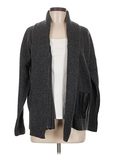Pre-owned Quinn Cardigan Sweater In Gray