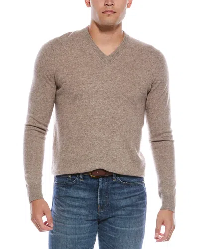 QUINN QUINN CASHMERE V-NECK SWEATER