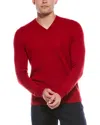 Quinn Solid Cashmere Crewneck Sweater In Red